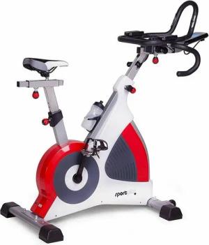 SportPlus Heimtrainer SP-SRP-3000, Speedracer, Indoor Speedbike, Studioqualität, Triathlonlenker