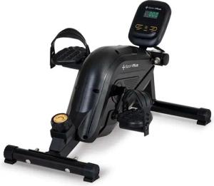 SportPlus Heimtrainer SP-HT-0100-B-iE, Beintrainer, Ausdauertraining am Schreibtisch, Mini-Heimtrainer