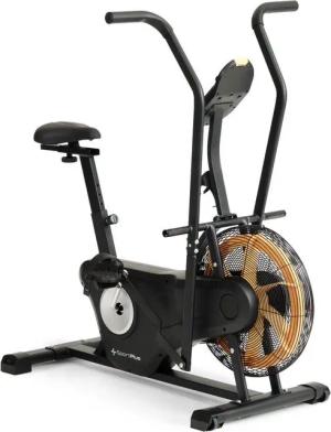 SportPlus Heimtrainer SP-FB-2100-B-iE, Profi Air Bike, Luftwiderstand, Heimtrainer für HIIT, SP-FB-2100-B-iE