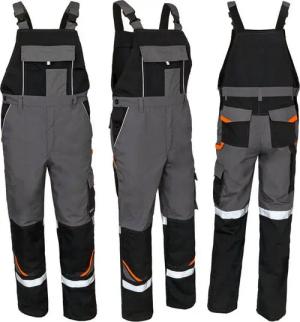 Artmas Arbeitslatzhose Arbeitslatzhose Berufshose Cargohose Warnhose Latzhose Reflektierend