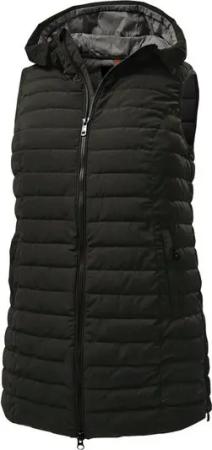 STOY Steppweste STS 3 WMN QLTD VST Leichte, wasserabweisende Damenweste mit Plus-Size-Schnitt und Kapuze