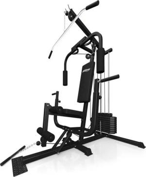 Physionics Kraftstation Kraftstation - Verstellbar, Latzug, Armcurl, Rudern, 40kg Gewichte, (1-tlg)