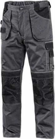 CXS Arbeitshose Arbeitshose Bundhose Multifunktion Hose grau-schwarz