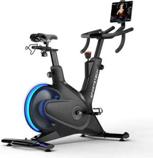 Sportstech Speedbike sBike Lite, LED-Funktion & App Support, Innovatives Speedbike