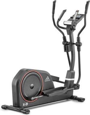 adidas Performance Crosstrainer-Ergometer X-21 (mit Tablet-Halterung, LED-Beleuchtung, mit Bluetooth und App-Funktion), Schwungmasse ca. 8 kg, 24 Widerstandsstufen