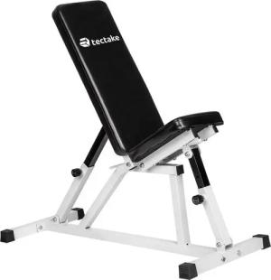 tectake Hantelbank, Sitz 4-fach verstellbar