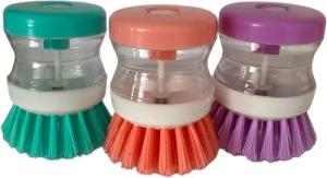 MAQETARA Products Reinigungsbürsten-Set Spülbürste mit Spülmittelspender 3 Set