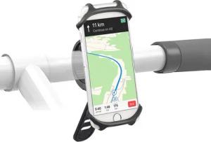freenet TV Universal Handy-Halterung Fahrrad-Halter Handy-Halterung, (Fahrrad-Lenker Halter Universell auch für eBike Steuerungszugriff)
