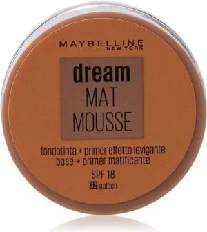 MAYBELLINE NEW YORK Foundation Dream Mat Mousse Make-Up Finish 18ml No. 32 Golden