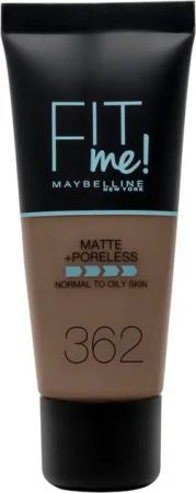 MAYBELLINE NEW YORK Foundation Fit Me! Matte + Poreless Make-Up, mit langanhaltender Formel