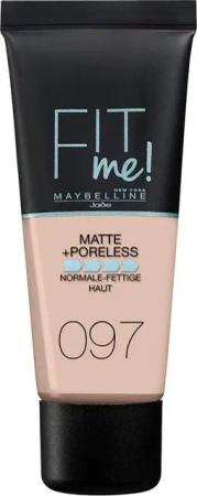MAYBELLINE NEW YORK Foundation Fit Me! Matte + Poreless Make-Up, mit langanhaltender Formel
