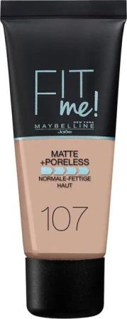 MAYBELLINE NEW YORK Foundation Fit Me! Matte + Poreless Make-Up, mit langanhaltender Formel