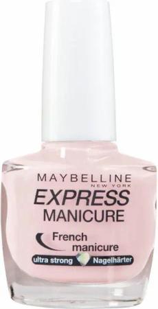 MAYBELLINE NEW YORK Nagellack Express Manicure French, mit natürlichen Inhaltsstoffen
