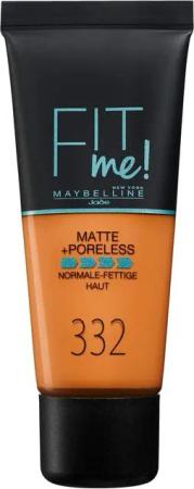 MAYBELLINE NEW YORK Foundation Fit Me! Matte + Poreless Make-Up, mit langanhaltender Formel