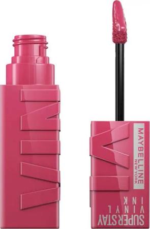 MAYBELLINE NEW YORK Lippenstift Super Stay Vinyl Ink, mit natürlichen Inhaltstoffen