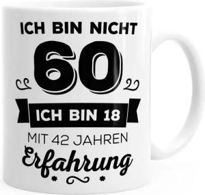 MoonWorks Tasse Kaffee-Tasse Geschenk-Tasse Ich bin nicht [object Object] sondern ich bin 18 mit {[object Object]_jahre_erfahrung} Jahren Erfahrung Geschenk Geburtstag MoonWorks®, Keramik