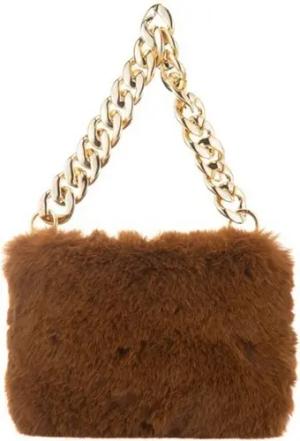 Capelli New York Umhängetasche Kunstfelltasche- Made in Italy -