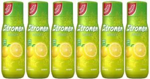 Gut & Günstig Trinkflasche Sirup Zitrone 0,5L 6er Pack (500ml) 00402244 (5,65€/l)