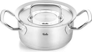 Fissler Bratentopf ORIGINAL-PROFI COLLECTION® Bratentopf, Edelstahl 18/10 (2-tlg), mit breitem Schüttrand, Kaltmetallgriffen. Made in Germany