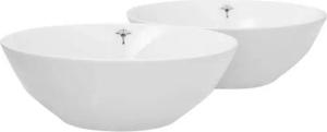 JOOP! Schüssel JOOP! LIVING - SINGLE CORNFLOWER Schale 16 cm Set 2, Porzellan, (2-tlg)