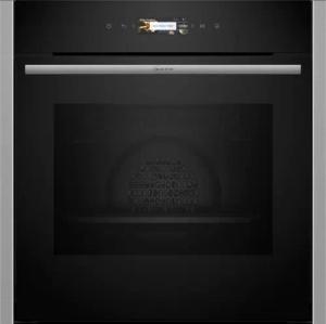 NEFF Einbaubackofen N 70 B24CR31N0, mit Teleskopauszug nachrüstbar, Hydrolyse, AirFry-Funktion
