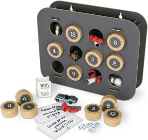 SURPRISA Kalender zum Selbstbasteln Geschenk Kalender, Kreative Geschenkverpackung - 12 individuelle Geschenke