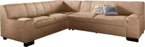 DOMO collection Ecksofa Norma, moderne Armlehnen, zeitlos und elegant, L-Form, wahlweise mit Bettfunktion