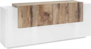 INOSIGN Sideboard Coro, Kommode, Schrank, Kredenz, grifflos mit Einlegeböden, 1 Klappe, 6 Türen, Doppeltiefe, B/T/H 200x86x45cm