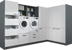 Express Küchen Schrank-Set Arta, (12-St), vormontiert, mit Soft-Close-Funktion, Stellbreite 310x190cm