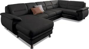 sit&more Wohnlandschaft Mailand U-Form, wahlweise mit Bettfunktion, frei im Raum stellbar