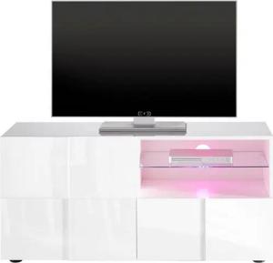 INOSIGN Lowboard Dama Breite 121 cm, TV-Board 1 Tür, 1 Schubkasten, TV-Schrank, Front in 3D-Optik, grifflos, verschiedene Farben