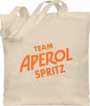 Shirtracer Umhängetasche Team Aperol Spritz JGA I Mädelsabend Spritztour Aperol Geschenk, Karneval & Fasching