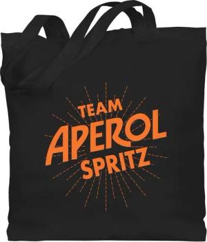 Shirtracer Umhängetasche Team Aperol Spritz JGA I Mädelsabend Spritztour Aperol Geschenk, Karneval & Fasching