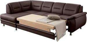sit&more Ecksofa Mailand L-Form, wahlweise mit Bettfunktion