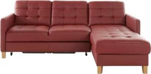 exxpo - sofa fashion Ecksofa Elio, kompakt und komfortabel, bequem und zeitloses Design, L-Form, wahlweise mit Bettfunktion