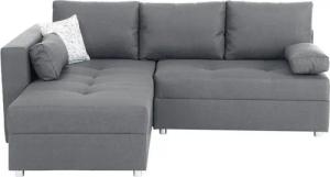 Home affaire Ecksofa Italia L-Form, mit Bettfunktion und Bettkasten, Federkern-Polsterung
