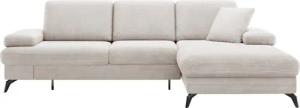 sit&more Ecksofa Morris Jubi, wahlweise mit Bettfunktion,ink. Armteilverstellung und 1 Zierkissen
