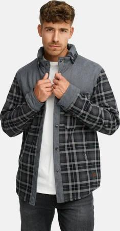 Indicode Hemdjacke Herren INHolz Übergangsjacke Herrenjacke