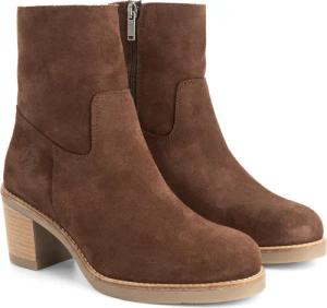 Indre Damen - Stiefeletten - Leder - Dunkelbraun