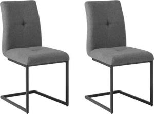 INOSIGN Esszimmerstuhl Vendy (Set, 2 St), mit verstellbaren Füßen und robustem, pulverbeschichtetem Gestell.