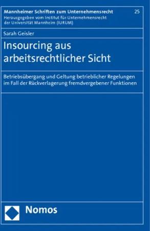 Insourcing aus arbeitsrechtlicher Sicht