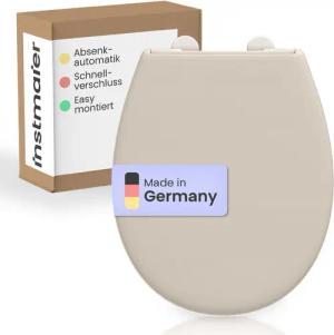 instmaier WC-Sitz Alma, Made in Germany, bakterienabweisendes Duroplast, bis 250kg