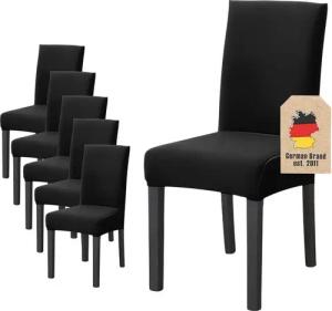 Intirilife Stuhlhusse, Stuhlbezug 38 - 45 cm Sitzfläche und 45 - 65 cm Lehnenhöhe