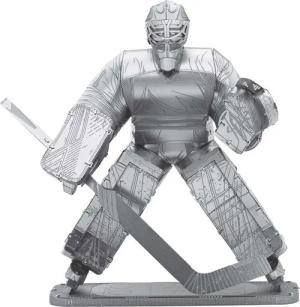 Invento Puzzle Metal Earth, Eishockey-Torhüter - 3D Metall Puzzle, Puzzleteile