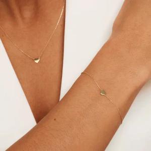 Isabel Bernard Armband - Cadeau d'Isabel 585 Gold Geschenkset - Gr. ONE SIZE - in Gold - für Damen