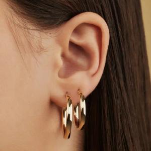 Isabel Bernard Ohrringe - Cadeau d'Isabel 585 Gold Geschenkset - Gr. unisize - in Gold - für Damen