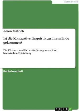 Ist die Kontrastive Linguistik zu ihrem Ende gekommen?