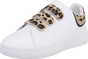 Ital-Design Damen Low-Top Freizeit Sneaker (88519288) Flach Sneakers Low in Weiß