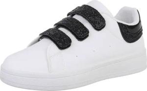 Ital-Design Damen Low-Top Freizeit Sneaker (88519295) Flach Sneakers Low in Weiß