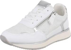 Ital-Design Damen Sneaker mit Mesh-Obermaterial und eleganten Details Sneaker (91261476) Keilabsatz/Wedge Sneakers Low in Weiß